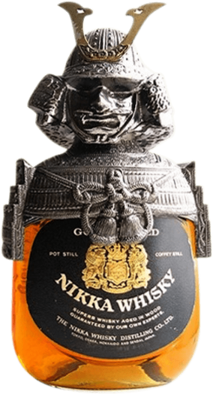 679,95 € Spedizione Gratuita | Whisky Single Malt Nikka Gold & Gold Samurai G&G Giappone 70 cl