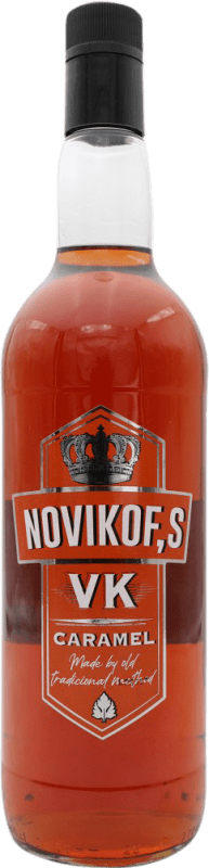 10,95 € Kostenloser Versand | Wodka Novikof's Spanien 1 L Caramel — Karamell