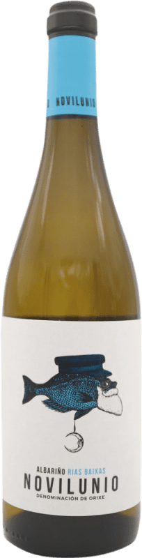 13,95 € Бесплатная доставка | Белое вино Miño Novilunio D.O. Rías Baixas Испания Albariño — Альбариньо 75 cl