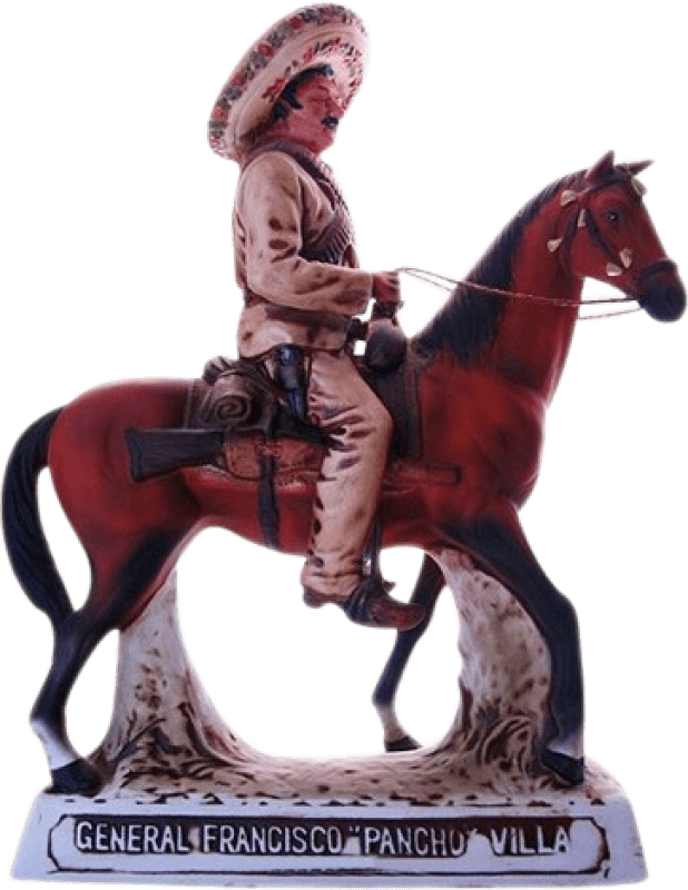 279,95 € 送料無料 | テキーラ Oliver & Oliver Pancho Villa Decanter Cerámica メキシコ ボトル 70 cl