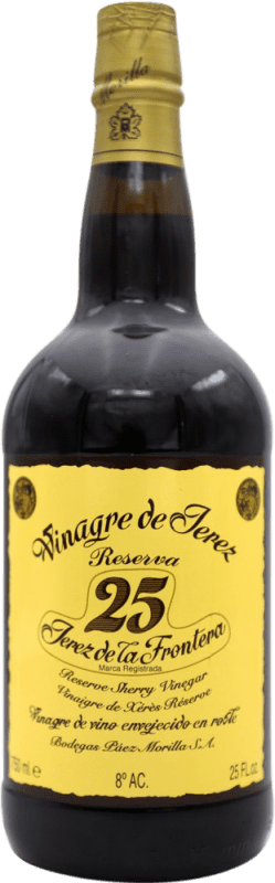 9,95 € Envío gratis | Vinagre Páez Morilla Jerez 25 Ejemplar Coleccionista Reserva España Botella 75 cl