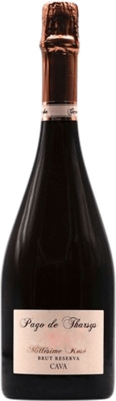 25,95 € Kostenloser Versand | Rosé Sekt Pago de Tharsys Millésimé Rosé Brut Reserve D.O. Cava Spanien Flasche 75 cl