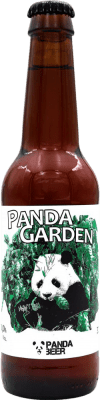 3,95 € 免费送货 | 啤酒 Panda Garden Blanca 比利时 三分之一升瓶 33 cl