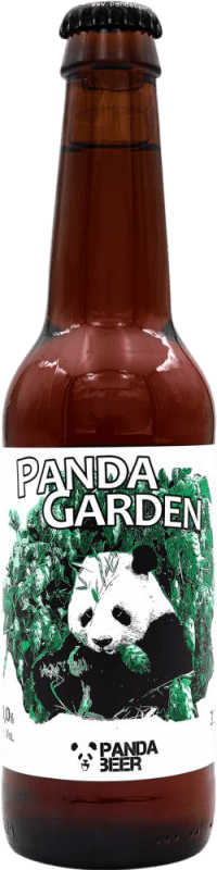 3,95 € 送料無料 | ビール Panda Garden Blanca ベルギー 3分の1リットルのボトル 33 cl