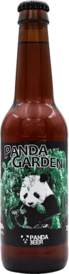 3,95 € Spedizione Gratuita | Birra Panda Garden Negra Belgio Bottiglia Terzo 33 cl