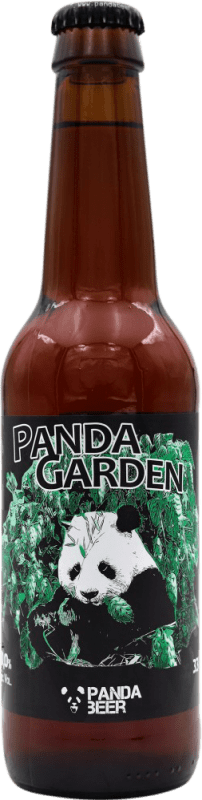 3,95 € 送料無料 | ビール Panda Garden Tostada — トーステッド ベルギー 1/3ボトル 33 cl