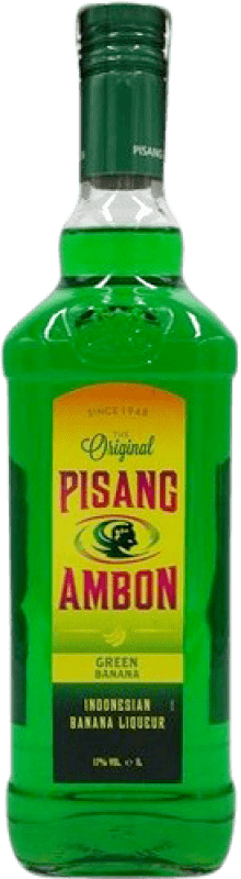 19,95 € Envío gratis | Licores Pisang Ambon Países Bajos Botella 1 L