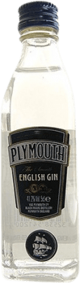 8,95 € 免费送货 | 金酒 Plymouth England 英国 微型瓶 5 cl