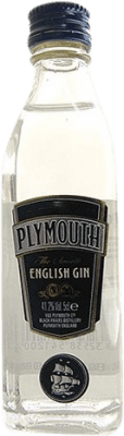 8,95 € 免费送货 | 金酒 Gin Plymouth England 英国 小瓶装 5 cl