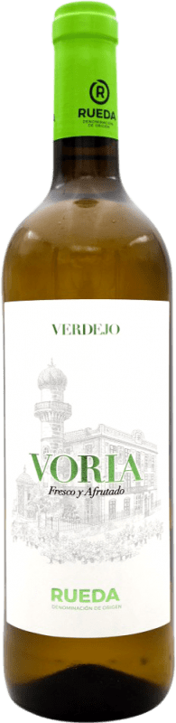 3,95 € Бесплатная доставка | Белое вино Porta del Vento Voria D.O. Rueda Испания Verdejo бутылка 75 cl