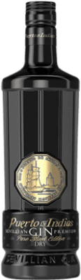 Genièvre Gin Puerto de Indias Pure Black Edition 1 L