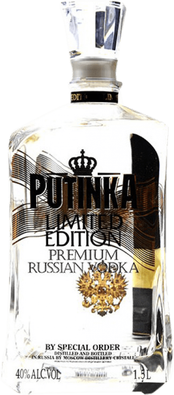 257,95 € 送料無料 | ウォッカ Putinka Limited Edition ロシア連邦 特別なボトル 1,5 L