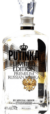 166,95 € Envio grátis | Vodca Putinka Limited Edition Federação Russa Garrafa 70 cl