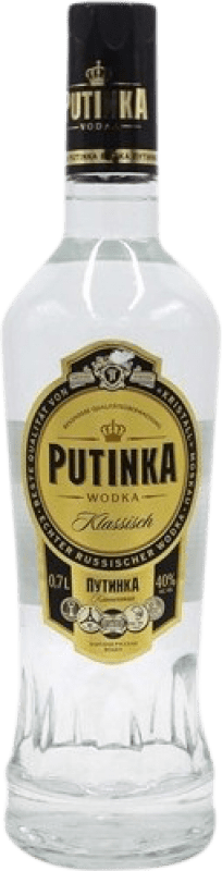 29,95 € Envío gratis | Vodka Putinka Rusia Botella 70 cl