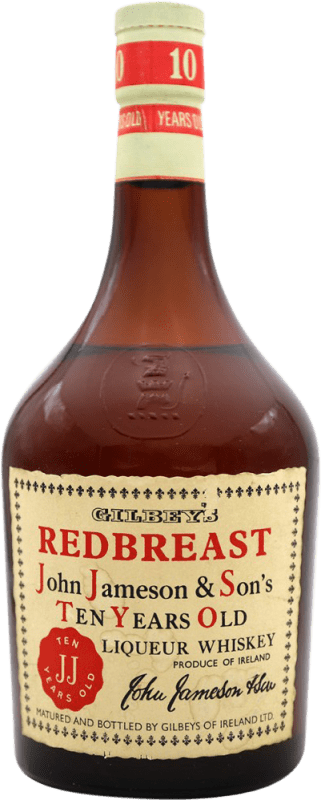 2 061,95 € 免费送货 | 威士忌混合 Redbreast 收藏家标本 爱尔兰 10 岁 瓶子 70 cl