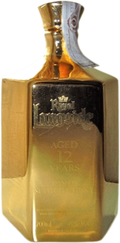 176,95 € Бесплатная доставка | Виски смешанные Royal Langside Gold Ceramic Decanter Объединенное Королевство 12 Лет бутылка 70 cl