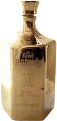 Whisky Blend Royal Langside Ceramic Decanter Silver — Édition Argent 12 Ans 70 cl