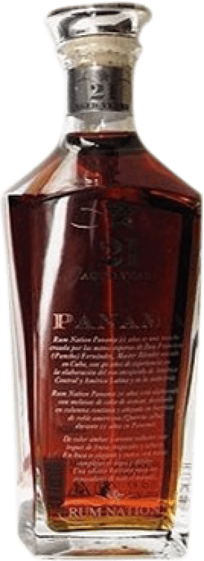 168,95 € Kostenloser Versand | Rum Rum Nation Panamá Panama 21 Jahre Flasche 70 cl