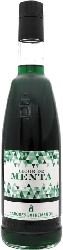 10,95 € Envío gratis | Licores Sabores Extremeños Menta España Botella 70 cl