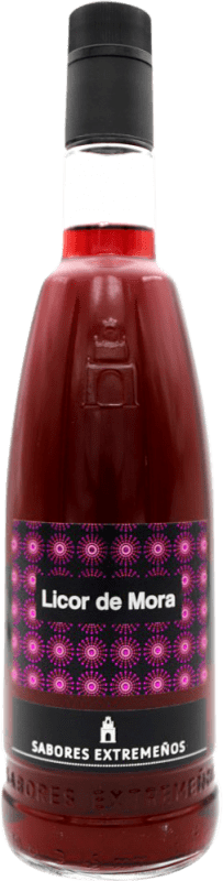 10,95 € Envío gratis | Licores Sabores Extremeños Mora España Botella 70 cl