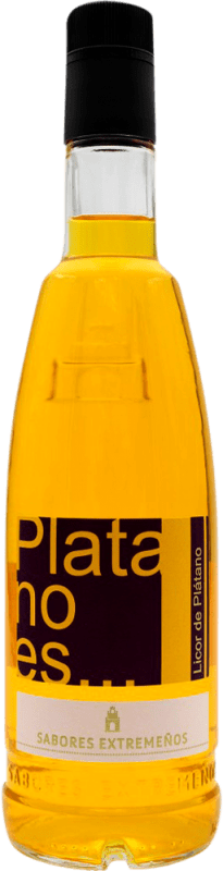 10,95 € Envío gratis | Licores Sabores Extremeños Plátano España Botella 70 cl