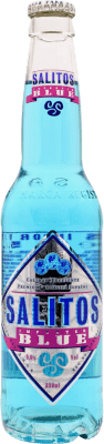 3,95 € 送料無料 | ビール Salitos Blue — ブルーエディション メキシコ 1/3ボトル 33 cl