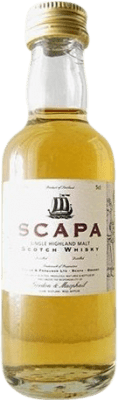 25,95 € Envío gratis | Whisky Single Malt Scapa Gordon & Macphail Reino Unido Botellín Miniatura 5 cl Ejemplar Coleccionista No Apto para Consumo