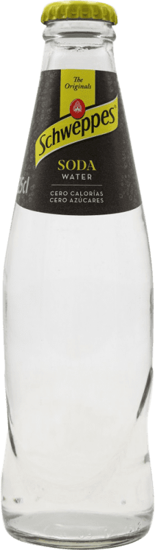 2,95 € Envío gratis | Refrescos Schweppes España Botellín 20 cl Soda