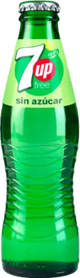 7,95 € Free Shipping | 6 units box Soft Drinks Seven Up 7up Sugar Free Spain Small Bottle 20 cl Lemon