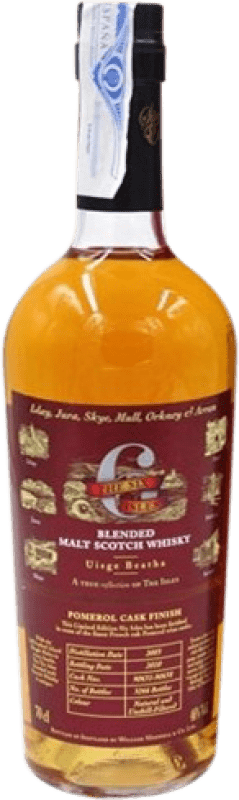 48,95 € 送料無料 | ウイスキーシングルモルト Islay Storm The Six Isles. Pomerol Cask Finish イギリス ボトル 70 cl