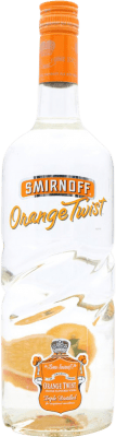 18,95 € Envío gratis | Vodka Smirnoff Orange Twist Rusia Botella 1 L