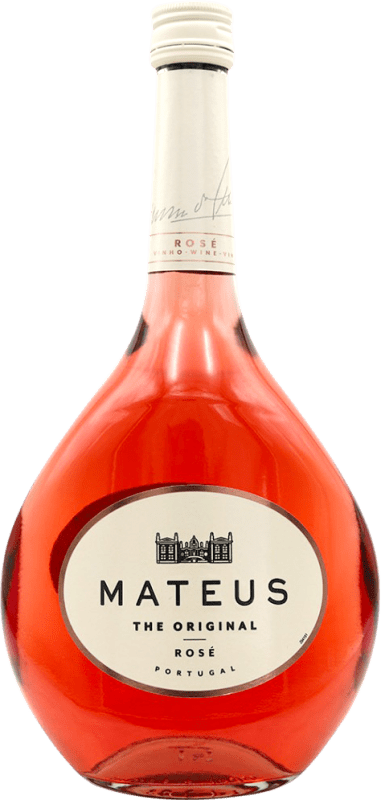 8,95 € Kostenloser Versand | Roséwein Sogrape Mateus Rosé I.G. Portugal Portugal Flasche 1 L