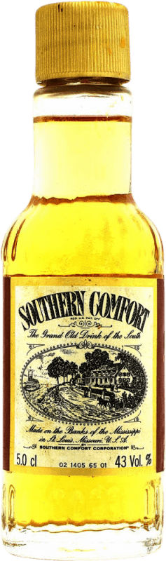 24,95 € Бесплатная доставка | Ликёры Southern Comfort Соединенные Штаты Мини-бутылка 5 cl Whisky — Виски