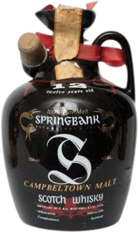 589,95 € 免费送货 | 威士忌单一麦芽威士忌 Springbank Ceramic 英国 12 岁 瓶子 70 cl