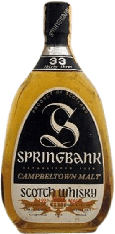 1 599,95 € Envío gratis | Whisky Single Malt Springbank Pear Shaped Reino Unido 33 Años Botella 70 cl