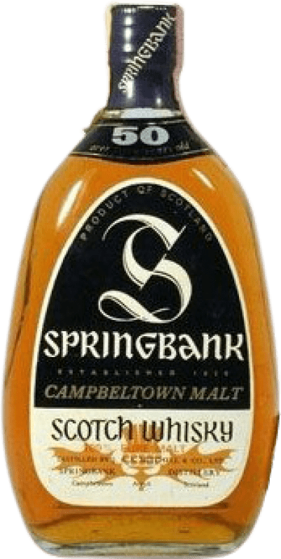 8 001,95 € Envío gratis | Whisky Single Malt Springbank Pear Shaped Reino Unido 50 Años Botella 70 cl