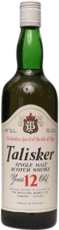 2 215,95 € Envío gratis | Whisky Single Malt Talisker Distiller's Agency Reino Unido 12 Años Botella 70 cl Ejemplar Coleccionista No Apto para Consumo
