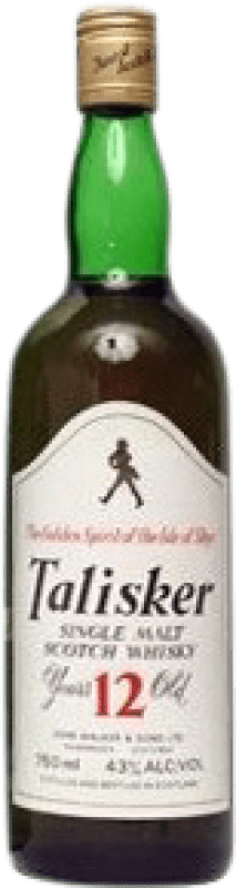 2 215,95 € Kostenloser Versand | Single Malt Whisky Talisker Großbritannien 12 Jahre Flasche 70 cl Sammlerstück Nicht zum Verzehr Geeignet