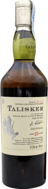 1 664,95 € Kostenloser Versand | Single Malt Whisky Talisker Großbritannien 25 Jahre 70 cl