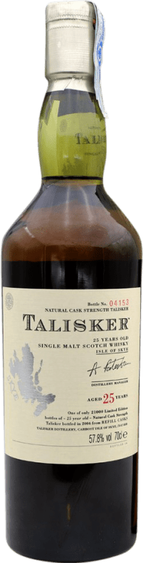 1 664,95 € Envio grátis | Whisky Single Malt Talisker Reino Unido 25 Anos Garrafa 70 cl