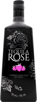 22,95 € Envío gratis | Crema de Licor Tequila Rose Strawberry México Botella 70 cl