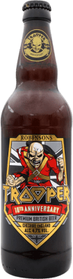 8,95 € 免费送货 | 啤酒 Trooper 10th Special Anniversary Edition — 特别周年版 英国 中瓶装 50 cl