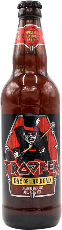 7,95 € Kostenloser Versand | Bier Trooper Iron Maiden Day of the Dead Großbritannien Medium Flasche 50 cl