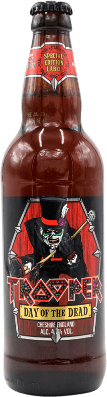 7,95 € 送料無料 | ビール Trooper Iron Maiden Day of the Dead イギリス ボトル Medium 50 cl