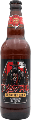 7,95 € Free Shipping | Beer Trooper Iron Maiden Day of the Dead United Kingdom Medium Bottle 50 cl