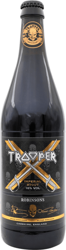 59,95 € Kostenloser Versand | Bier Trooper X Imperial Stout Großbritannien Flasche 65 cl