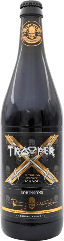 59,95 € Spedizione Gratuita | Birra Trooper X Imperial — Imperiale, Overproof Regno Unito 65 cl