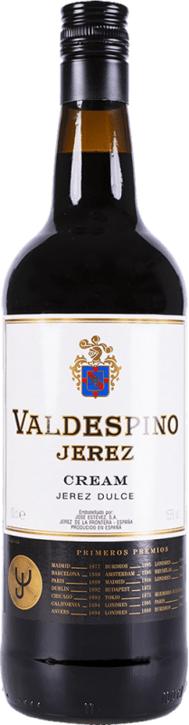 9,95 € 免费送货 | 甜葡萄酒 Valdespino Dulce — 甜型 D.O. Jerez-Xérès-Sherry 西班牙 瓶装 75 cl