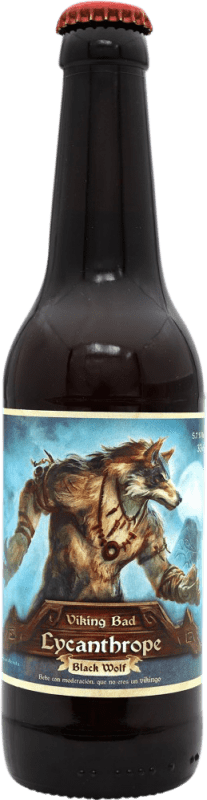 5,95 € 免费送货 | 草本利口酒 Viking Bad Lycanthrope 西班牙 三分之一升瓶 33 cl Hidromiel — 蜂蜜酒