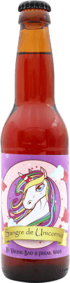 3,95 € Бесплатная доставка | Травяной ликёр Viking Bad Hidromiel Sangre de Unicornio Испания Бутылка на треть 33 cl